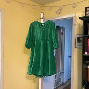 3/4 sleeve length maternity dress